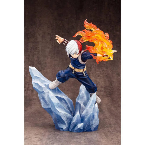 My Hero Academia - Shoto Todoroki Statue Figure (1:8 Scale) - Kotobukiya - ARTFX J Series (Version 2)