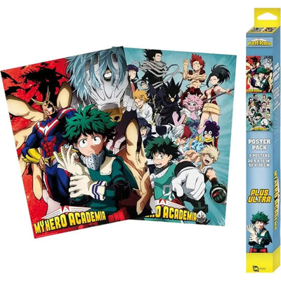 My Hero Academia - U.A. Heroes & Villains Boxed Poster Set (20.5