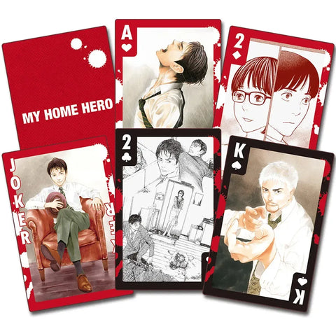 My Home Hero - Manga Art Standard Playing Cards - Great Eastern Entertainment