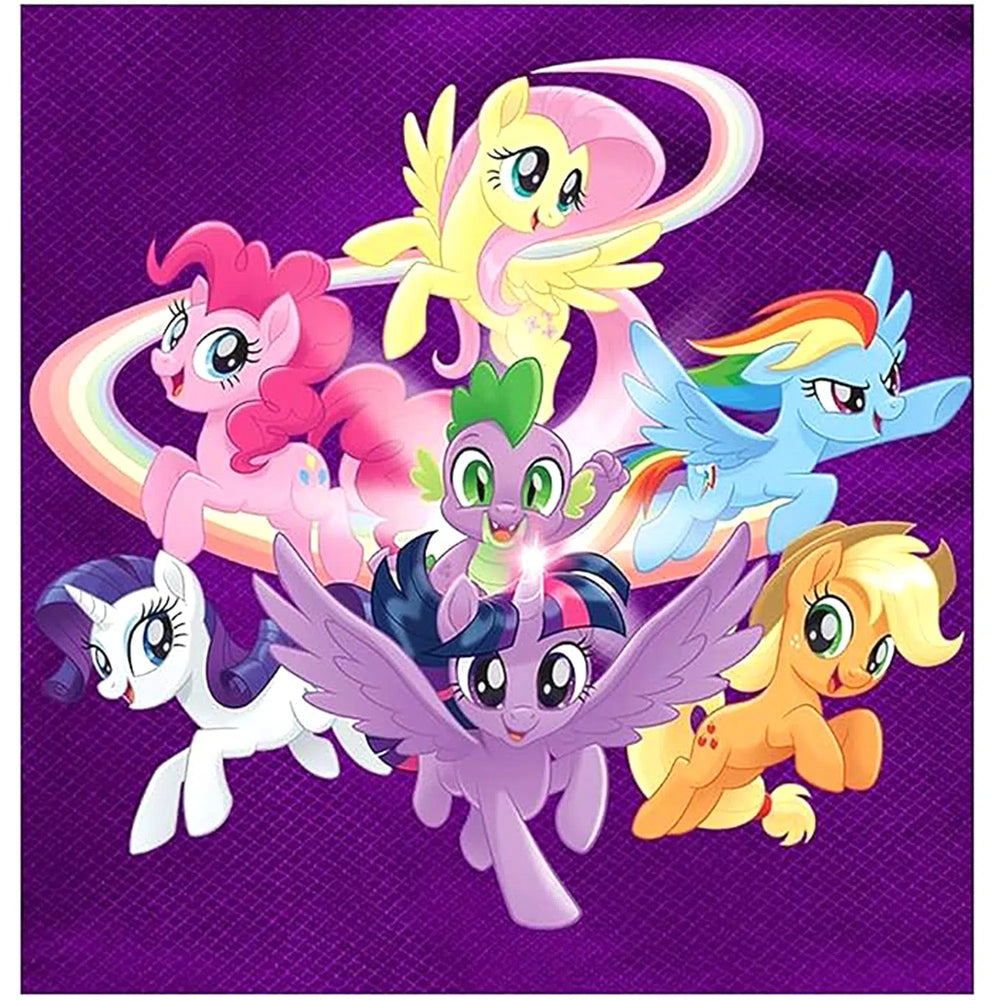 My Little Pony - Purple Roleplaying Game Dice Bag - Renegade Game Studios - Essence 20 Roleplaying System Series