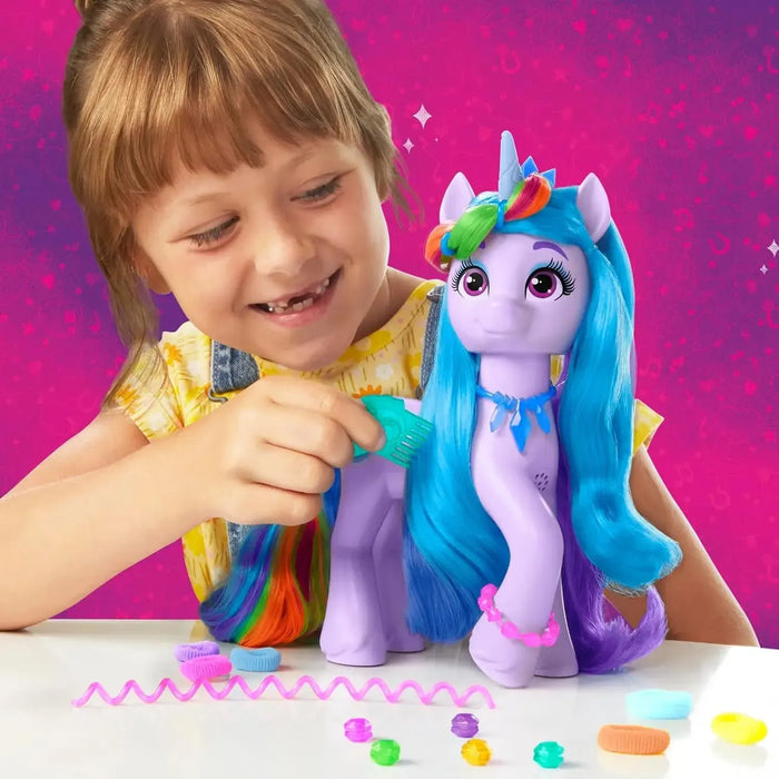 My Little Pony - Rainbow Styles Izzy Moonbow Figure (9.5") - Hasbro (F8825)