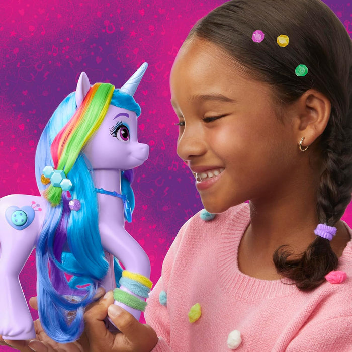 My Little Pony - Rainbow Styles Izzy Moonbow Figure (9.5") - Hasbro (F8825)