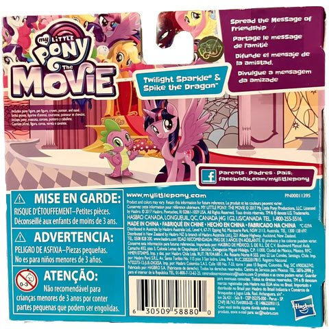 My Little Pony: The Movie - Twilight Sparkle & Spike the Dragon Friendship Lesson Figures - Hasbro - Walgreens Exclusive