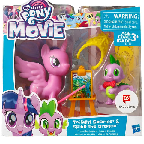 My Little Pony: The Movie - Twilight Sparkle & Spike the Dragon Friendship Lesson Figures - Hasbro - Walgreens Exclusive