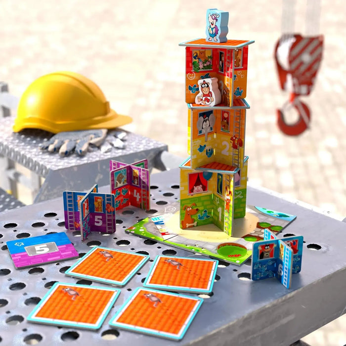 My Very First Games - Rhino Hero Junior Board Game for Children (1-4 Players, Ages 2+) - HABA