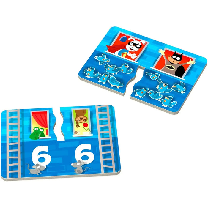 My Very First Games - Rhino Hero Junior Board Game for Children (1-4 Players, Ages 2+) - HABA