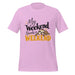 My Weekend Needs a Weekend T-Shirt - Funny Lazy Sloth Graphic Tee