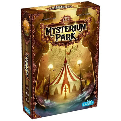 Mysterium Park - Cooperative Mystery Board Game for Family, and Adults (2-6 Players, Ages 10+) - Libellud
