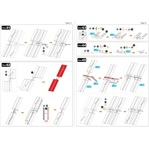 NASA - International Space Station [ISS] Figure Model Kit (1:565 Scale, Steel, Challenging Difficulty) - Fascinations - Metal Earth Premium Series