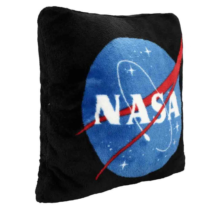 NASA - Lunar Module Plush Pillow & Pocket Throw Blanket (Fleece, 50"x50") - Bioworld