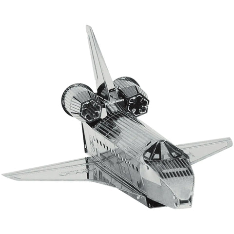 NASA - Space Shuttle Atlantis Spacecraft Figure Model Kit (Steel, Easy Difficulty) - Fascinations - Metal Earth Series - (2022) - Image 2
