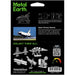 NASA - Space Shuttle Atlantis Spacecraft Figure Model Kit (Steel, Easy Difficulty) - Fascinations - Metal Earth Series - (2022)