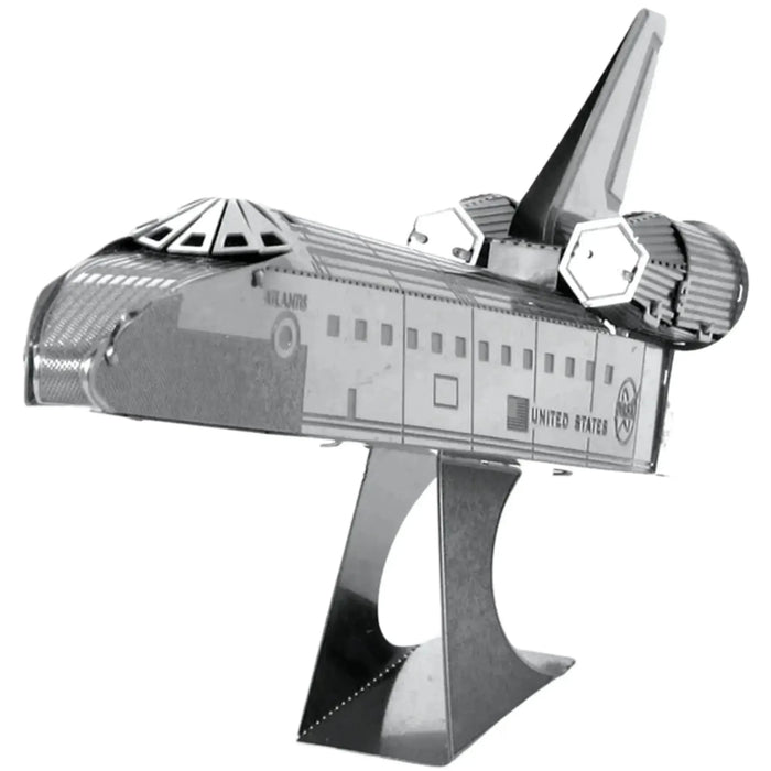 NASA - Space Shuttle Atlantis Spacecraft Figure Model Kit (Steel, Easy Difficulty) - Fascinations - Metal Earth Series - (2022)