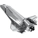 NASA - Space Shuttle Atlantis Spacecraft Figure Model Kit (Steel, Easy Difficulty) - Fascinations - Metal Earth Series - (2022)