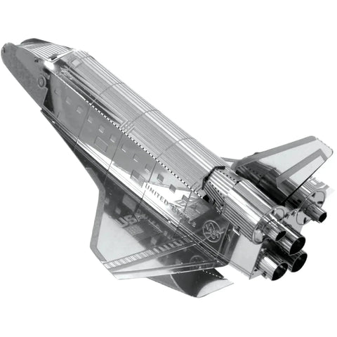 NASA - Space Shuttle Atlantis Spacecraft Figure Model Kit (Steel, Easy Difficulty) - Fascinations - Metal Earth Series - (2022) - Image 5