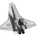 NASA - Space Shuttle Atlantis Spacecraft Figure Model Kit (Steel, Easy Difficulty) - Fascinations - Metal Earth Series - (2022)