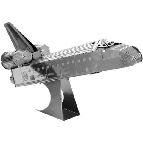 NASA - Space Shuttle Atlantis Spacecraft Figure Model Kit (Steel, Easy Difficulty) - Fascinations - Metal Earth Series - (2022) - Image 7