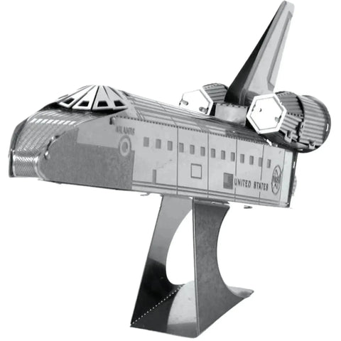 NASA - Space Shuttle Discovery Spacecraft Figure Model Kit (Steel, Easy Difficulty) - Fascinations - Metal Earth Series - (2022) - Image 4