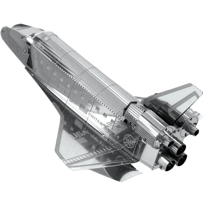 NASA - Space Shuttle Discovery Spacecraft Figure Model Kit (Steel, Easy Difficulty) - Fascinations - Metal Earth Series - (2022)