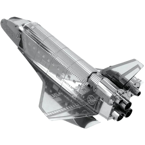 NASA - Space Shuttle Discovery Spacecraft Figure Model Kit (Steel, Easy Difficulty) - Fascinations - Metal Earth Series - (2022) - Image 5