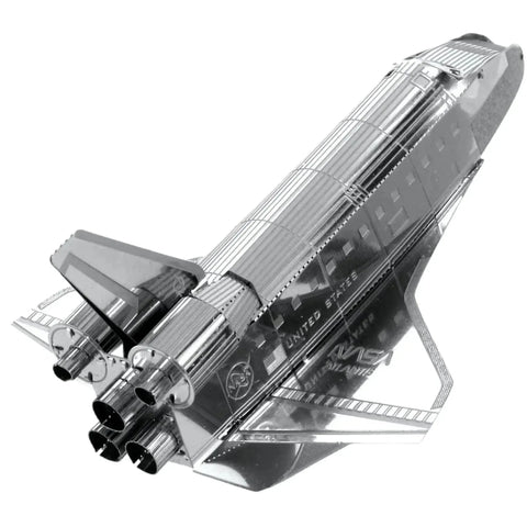 NASA - Space Shuttle Discovery Spacecraft Figure Model Kit (Steel, Easy Difficulty) - Fascinations - Metal Earth Series - (2022) - Image 7