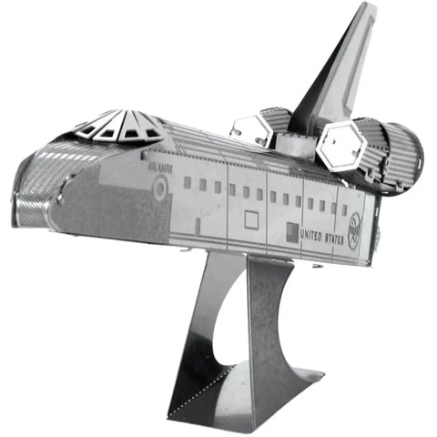 NASA - Space Shuttle Endeavour Spacecraft Figure Model Kit (Steel, Easy Difficulty) - Fascinations - Metal Earth Series - (2022) - Image 2