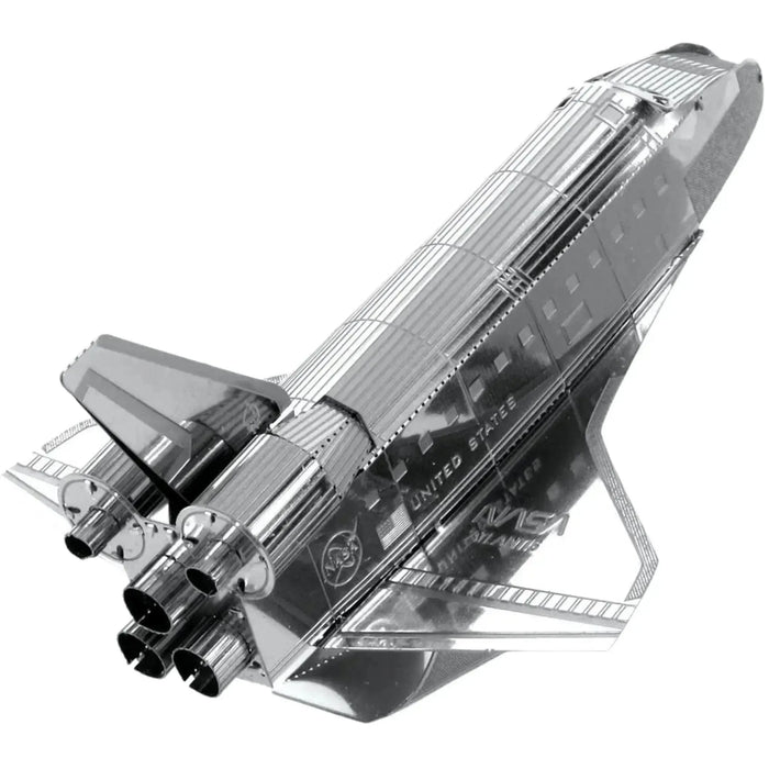 NASA - Space Shuttle Endeavour Spacecraft Figure Model Kit (Steel, Easy Difficulty) - Fascinations - Metal Earth Series - (2022)