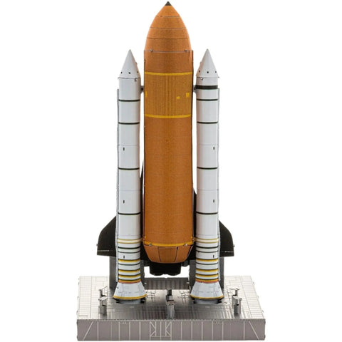 NASA - Space Shuttle Launch Kit Spacecraft 3D Figure Model Kit (1:342 Scale, Steel, Hard Difficulty) - Fascinations - Metal Earth Premium Series - (2023) - Image 4