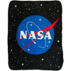 NASA - Stars & Logo Plush Throw Blanket (Fleece, 45