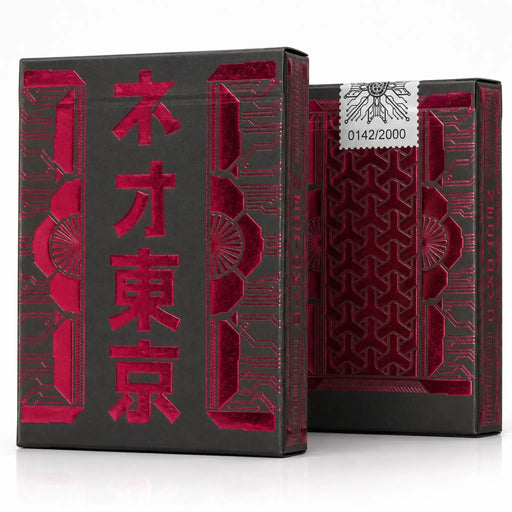 NEOTOKYO - Premium Cyberpunk Japanese Playing Cards - Wonderland Workshop - KardecK Series