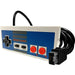 NES Classic Edition (Mini) - Blue Wired Controller (6' Cable, Wii U & Wii Compatible) - Old Skool