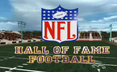NFL Hall of Fame Football - Sports Arcade Video Game (Ages 6+) - Philips CD-i - (1994)