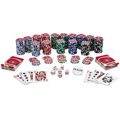 NFL: San Francisco 49ers - Aluminum Case with Poker Set (300 Poker Chips, Playing Cards, Dice) - Master Pieces