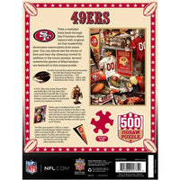 NFL: San Francisco 49ers - Locker Room Jigsaw Puzzle (500 Pieces) - MasterPieces- Image 3