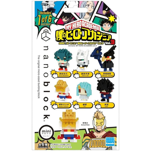 Nanoblock [My Hero Academia] - Character Building Set Blind Bag - Mininano Series (Volume 3)
