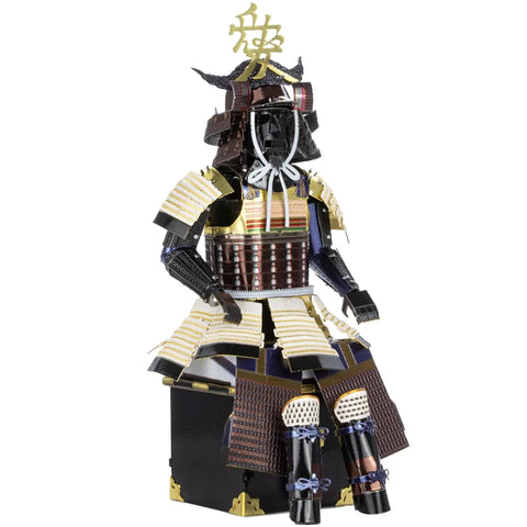 Naoe Kanetsugu Samurai Armor Figure Model Kit (Steel, Moderate Difficulty) - Fascinations - Metal Earth Series - (2022) - Image 6