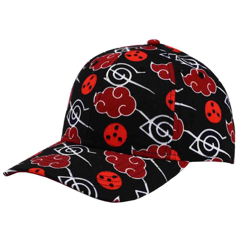 Naruto - Akatsuki Cloud, Sharingan & Anti-Leaf Village Hat (Sublimated) - Bioworld