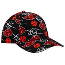 Naruto - Akatsuki Cloud, Sharingan & Anti-Leaf Village Hat (Sublimated) - Bioworld