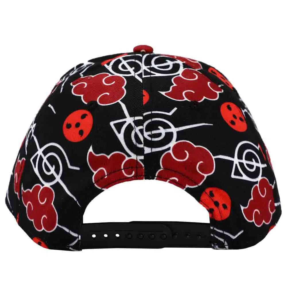 Naruto - Akatsuki Cloud, Sharingan & Anti-Leaf Village Hat (Sublimated) - Bioworld