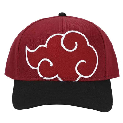 Naruto - Akatsuki Cloud Snapback Hat (Pre-Curved Bill) - Bioworld