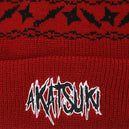 Naruto - Akatsuki Red Cuff Beanie Hat (Embroidered) - Bioworld