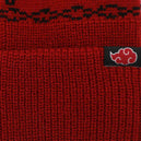 Naruto - Akatsuki Red Cuff Beanie Hat (Embroidered) - Bioworld