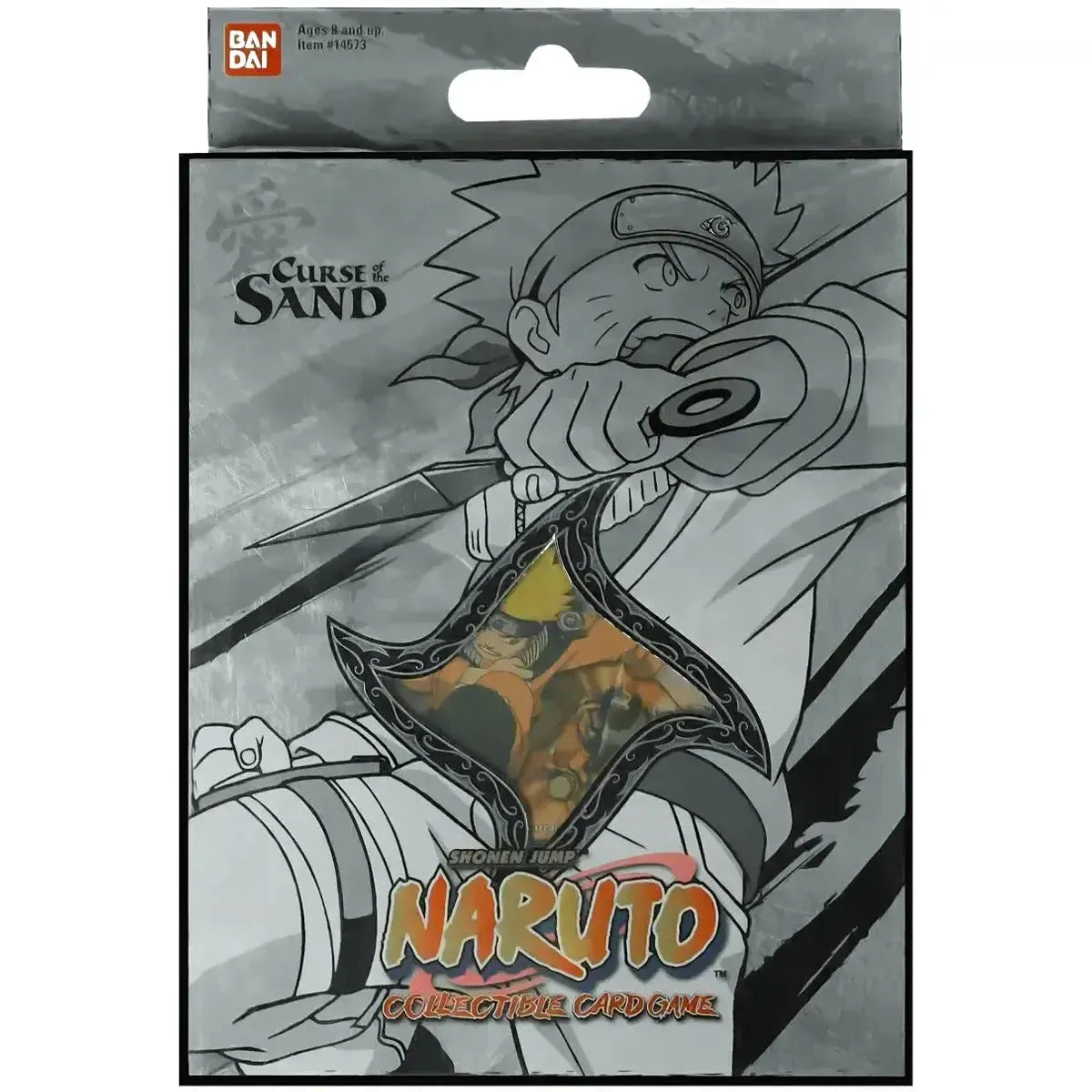 Naruto CCG - Curse of the Sand - Gray Naruto Deck - Bandai — Poggers