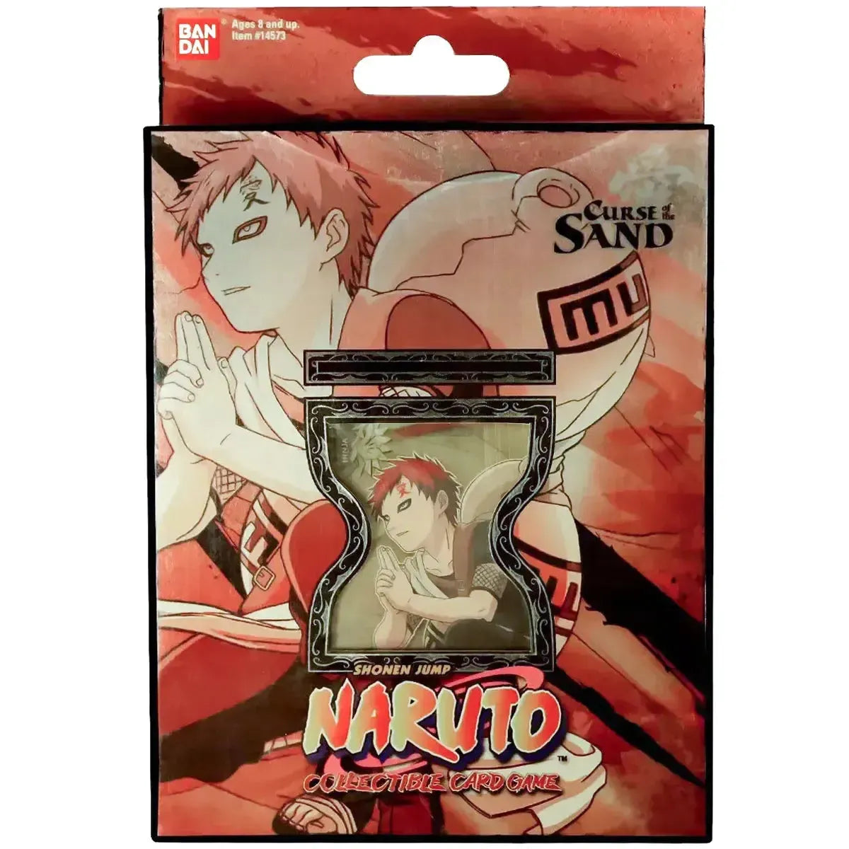 NARUTO カード Curse of the Sand スターターデッキ 英語 Naruto CCG Curse of the Sand - Red Gaara Theme Deck - Bandai — Poggers