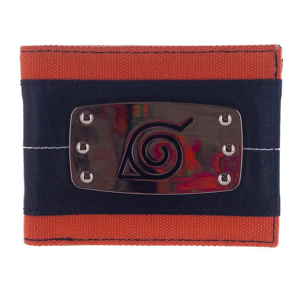 Naruto Hidden Leaf Village Metal Headband Wallet (Bi-Fold