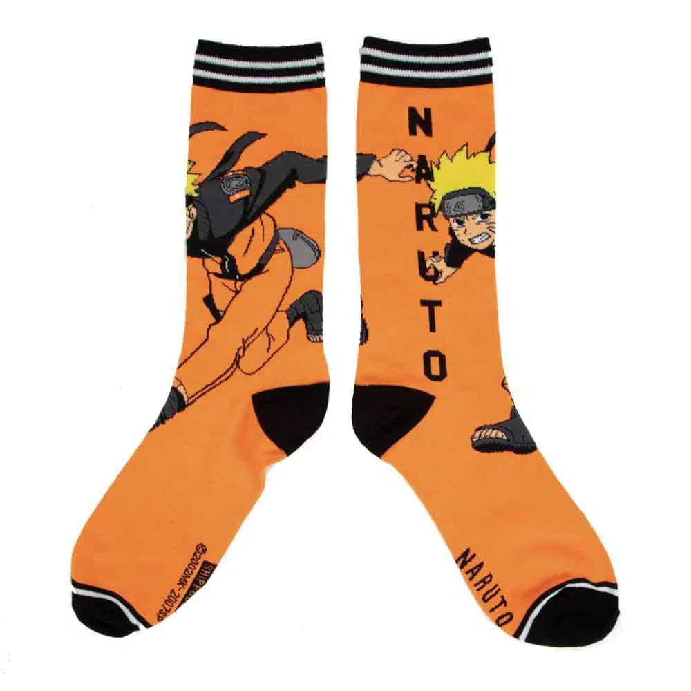 Naruto - Ichiraku Ramen Crew Socks Box Set (3 Pairs) - Bioworld