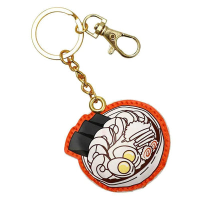 Naruto - Ichiraku Ramen Shop 2D Puff Keychain - Bioworld