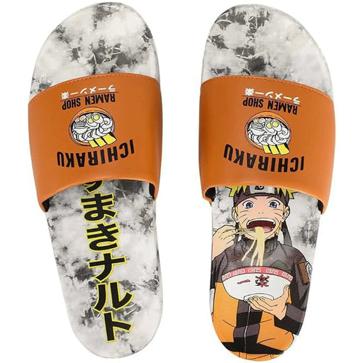 Naruto - Ichiraku Ramen Shop Athletic Slide Sandals - Bioworld