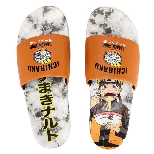 Naruto - Ichiraku Ramen Shop Athletic Slide Sandals - Bioworld
