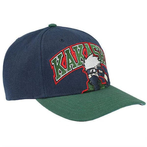Naruto - Kakashi Hatake Snapback Hat (Pre-Curved Bill) - Bioworld